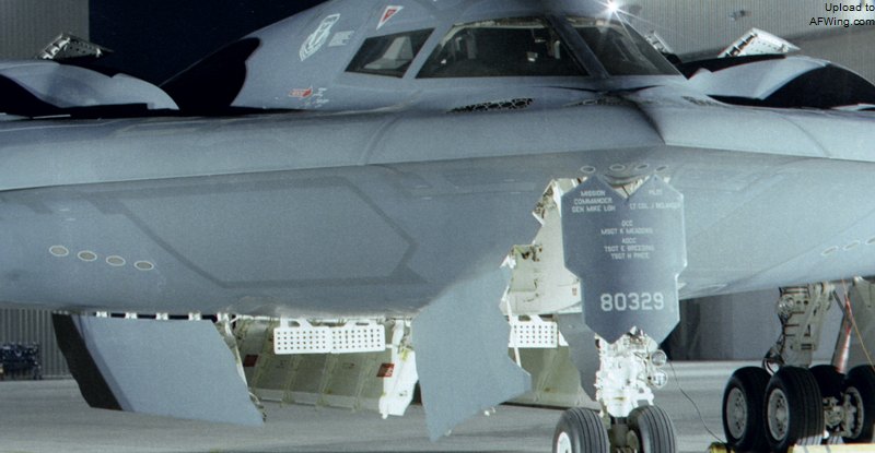 The B-2's AN/APQ-181 radar
